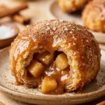 Air Fryer Caramel Apple Bombs Fall