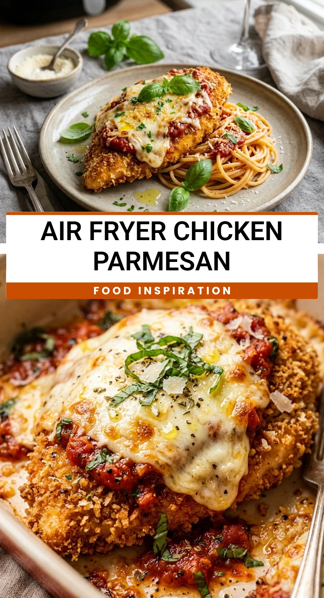 Air Fryer Chicken Parmesan