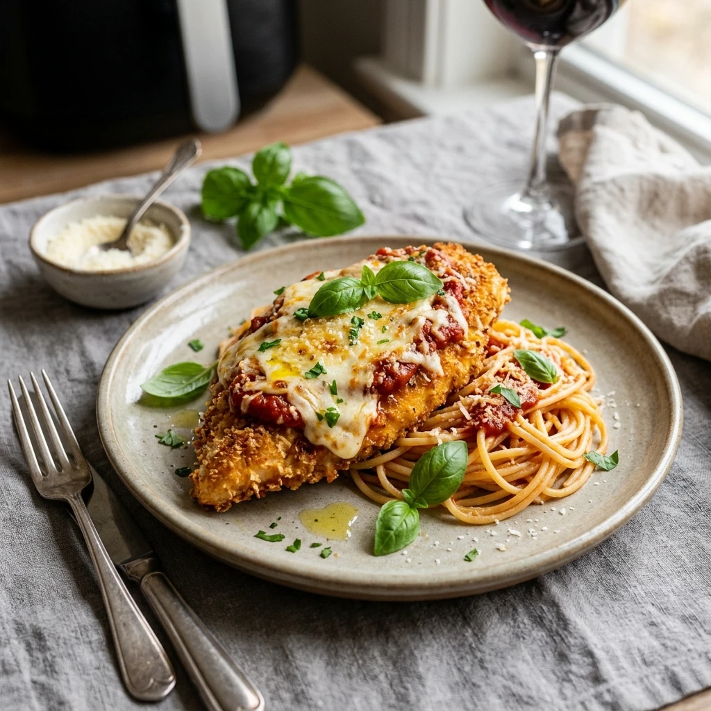 Air Fryer Chicken Parmesan