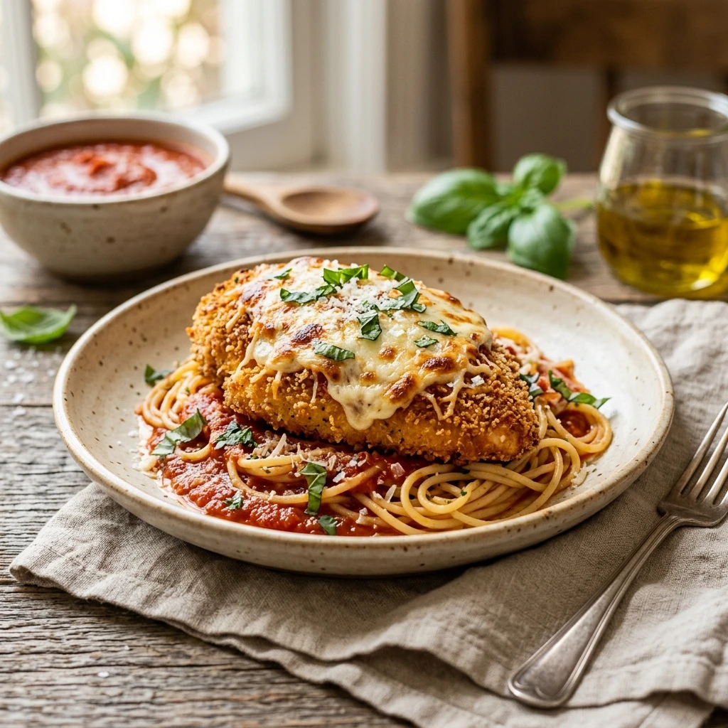 Air Fryer Chicken Parmesan