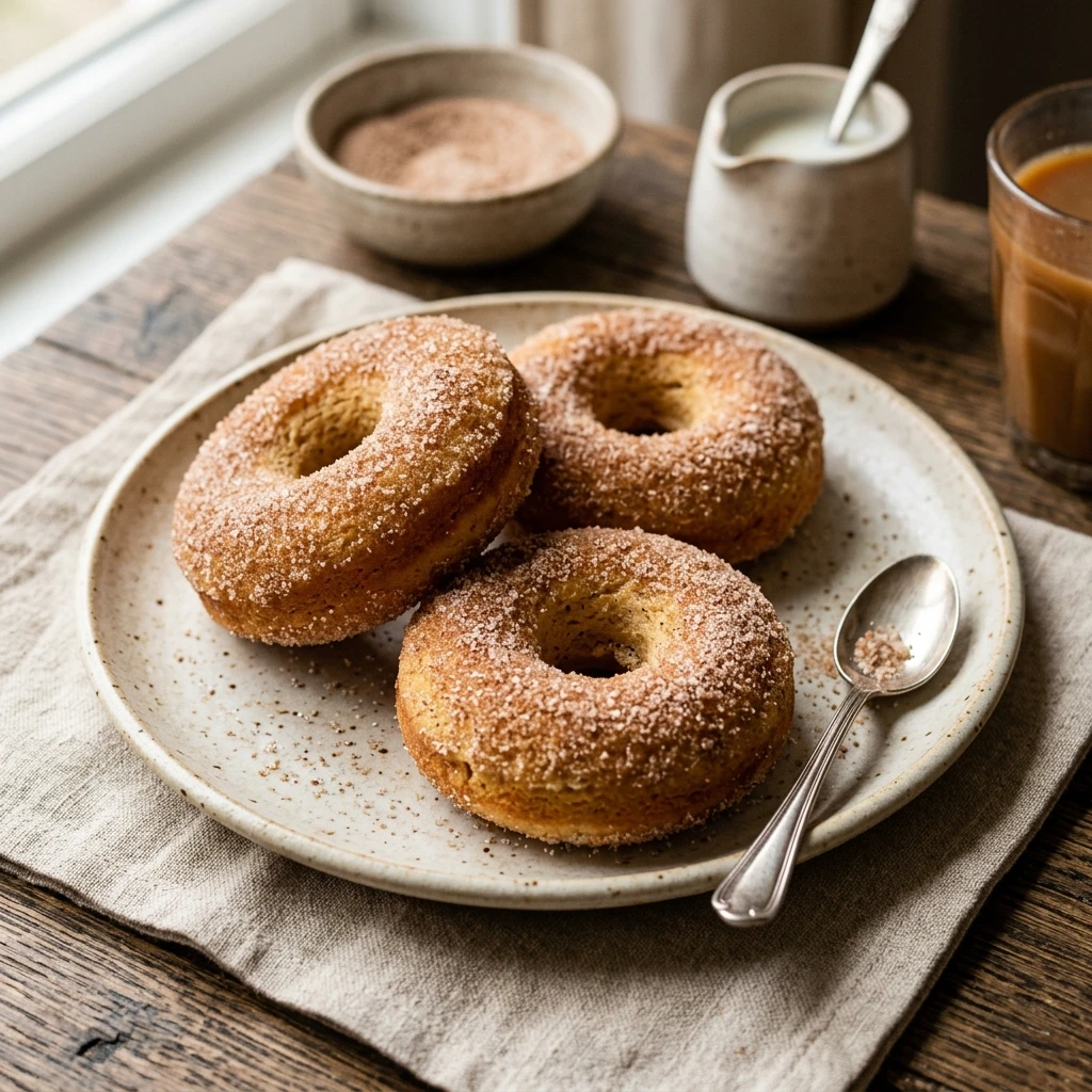 Air Fryer Cinnamon Sugar Donuts