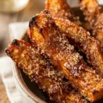 Air Fryer Cinnamon Sugar Pumpkin Fries