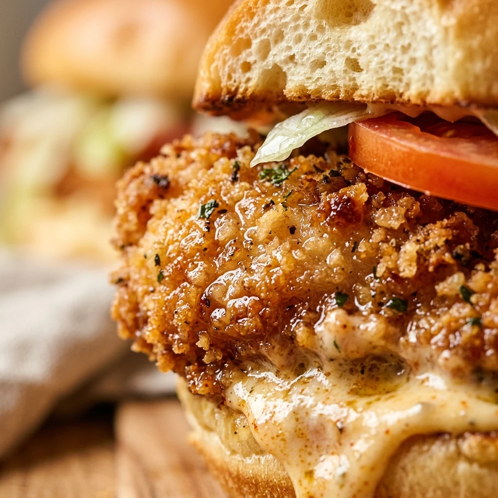 Air Fryer Crispy Chicken Sandwich