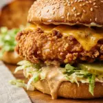 Air Fryer Crispy Chicken Sandwich