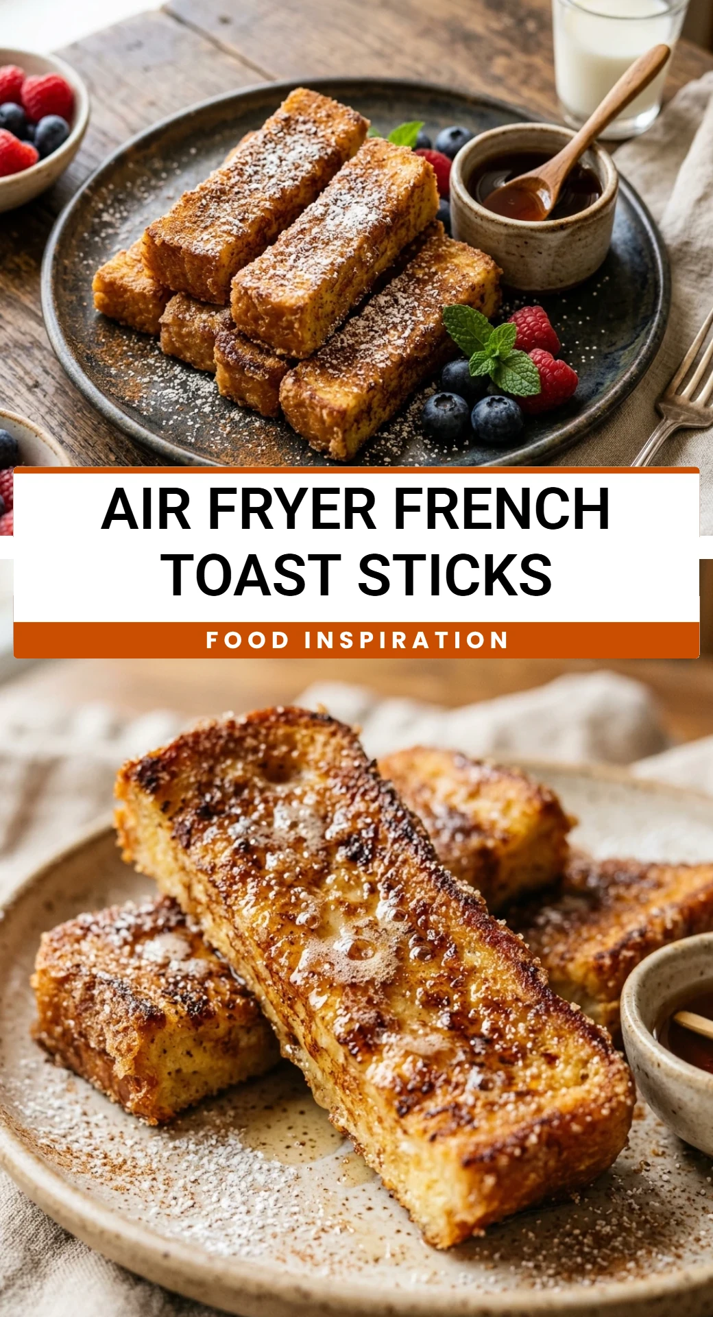 Air Fryer French Toast Sticks