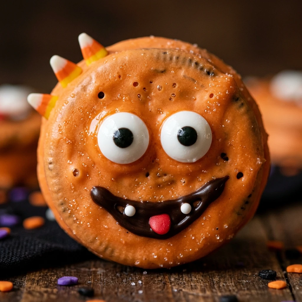 Air Fryer Halloween Oreo Monsters