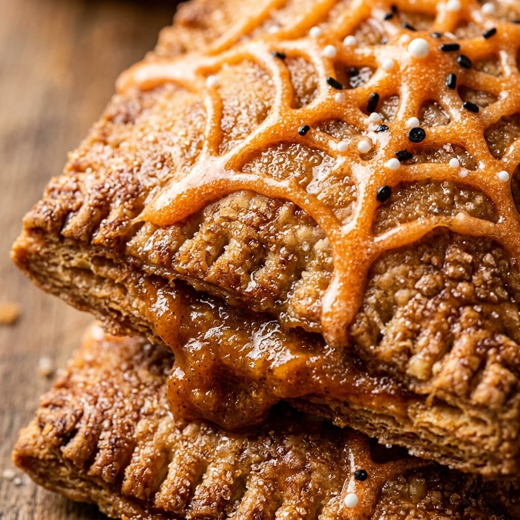 Air Fryer Halloween Pumpkin Pop Tarts