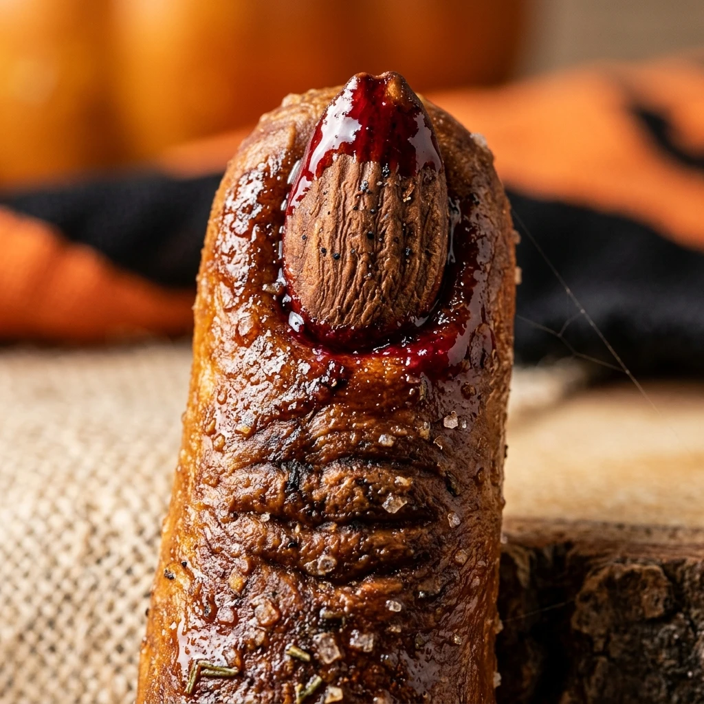 Air Fryer Halloween Witch Finger Pretzels