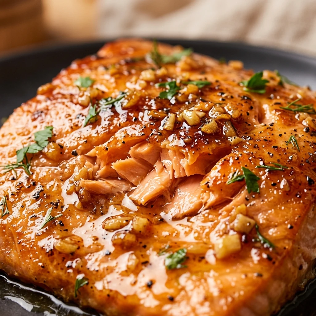 Air Fryer Honey Garlic Salmon