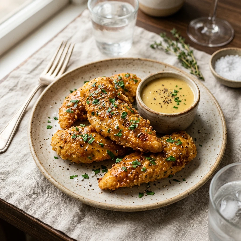 Air Fryer Honey Mustard Chicken Tenders