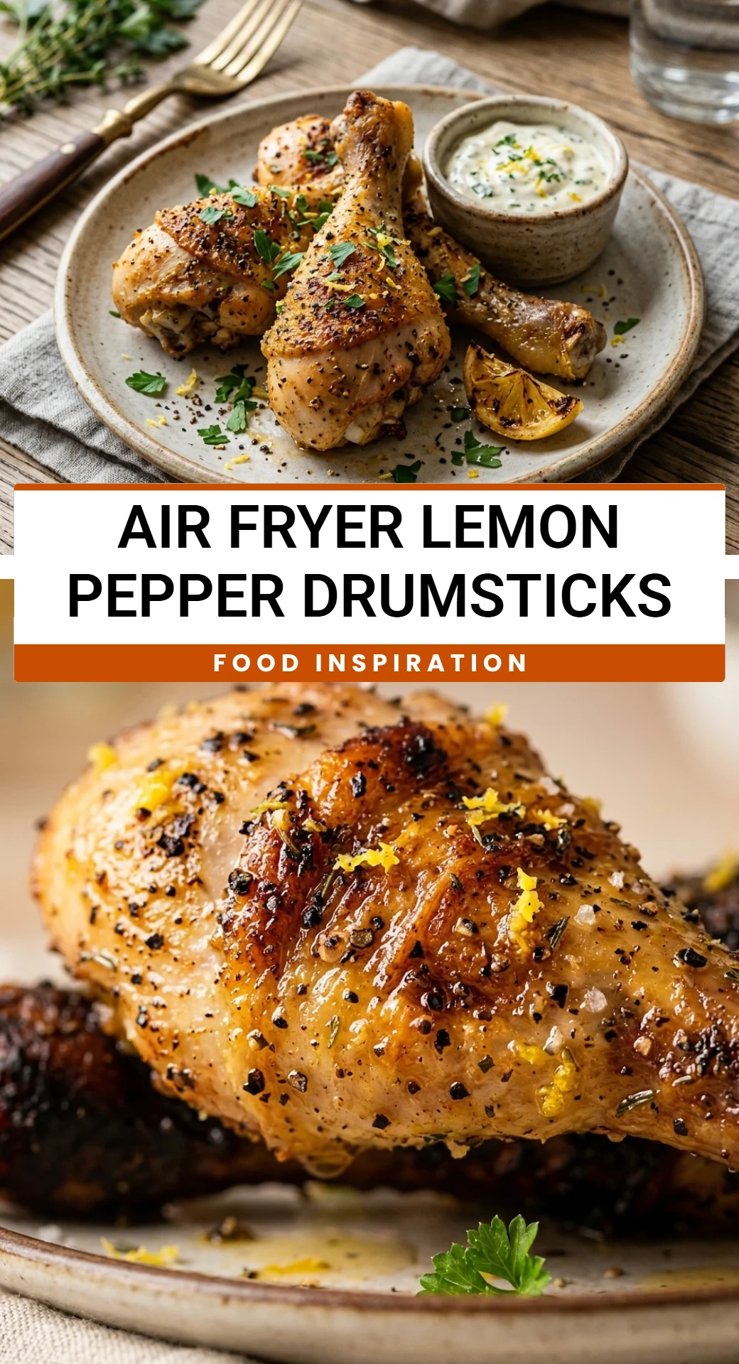 Air Fryer Lemon Pepper Drumsticks