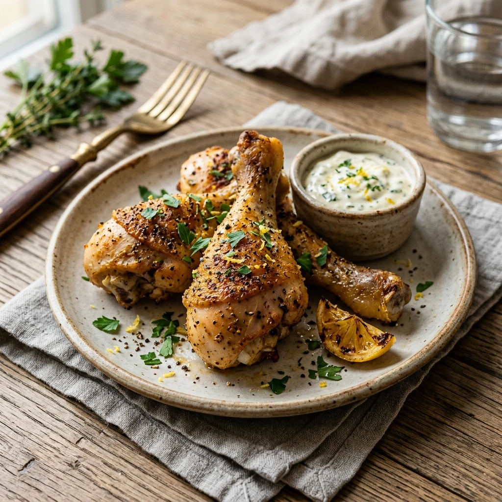 Air Fryer Lemon Pepper Drumsticks