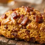 Air Fryer Maple Bacon and Pumpkin Scones