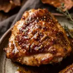 Air Fryer Maple Dijon Chicken Thighs Fall