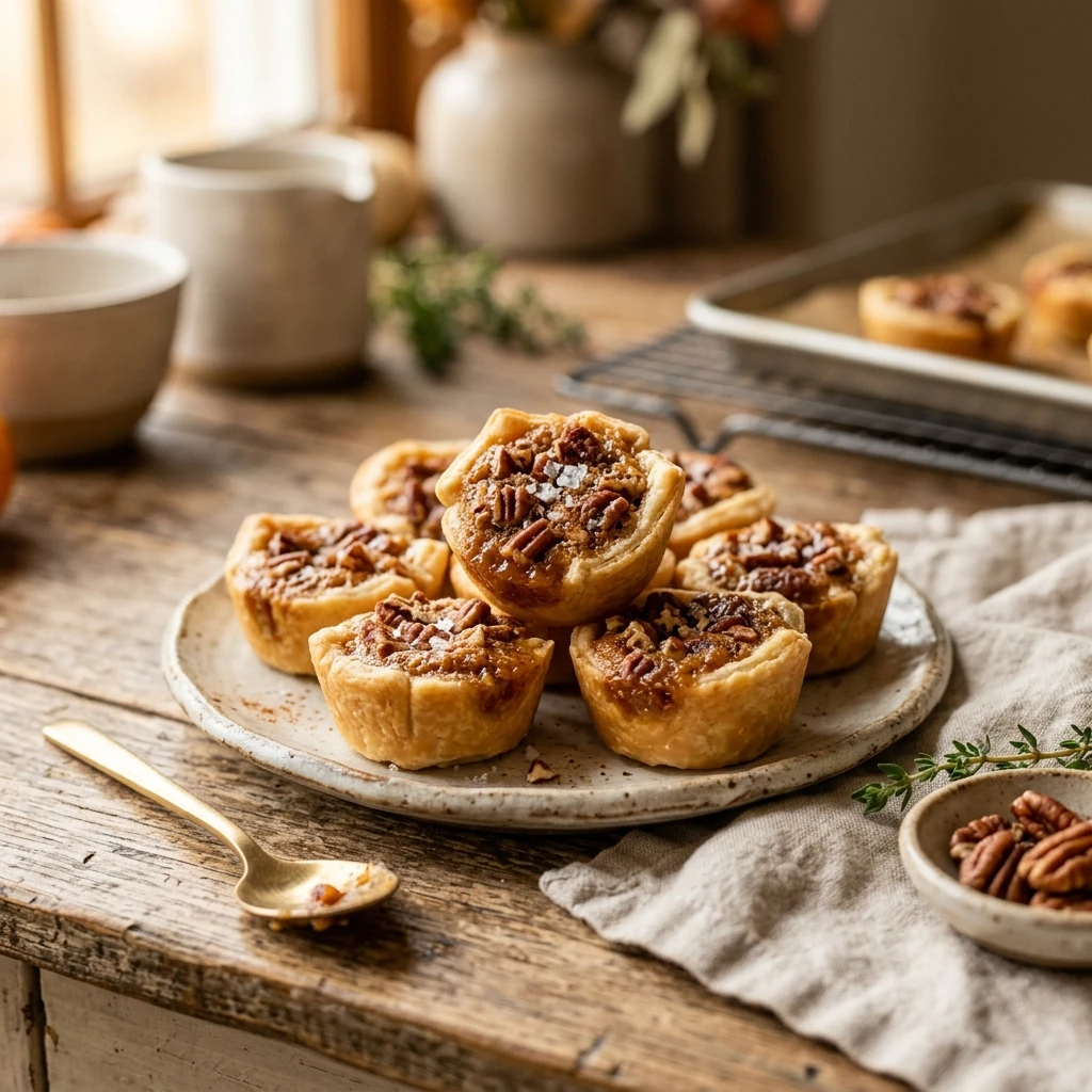 Air Fryer Pecan Pie Bites