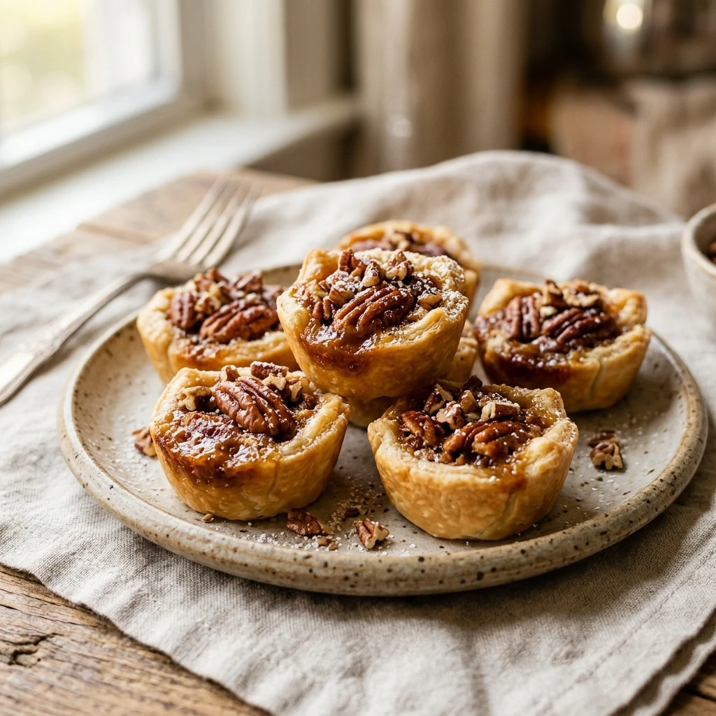 Air Fryer Pecan Pie Bites