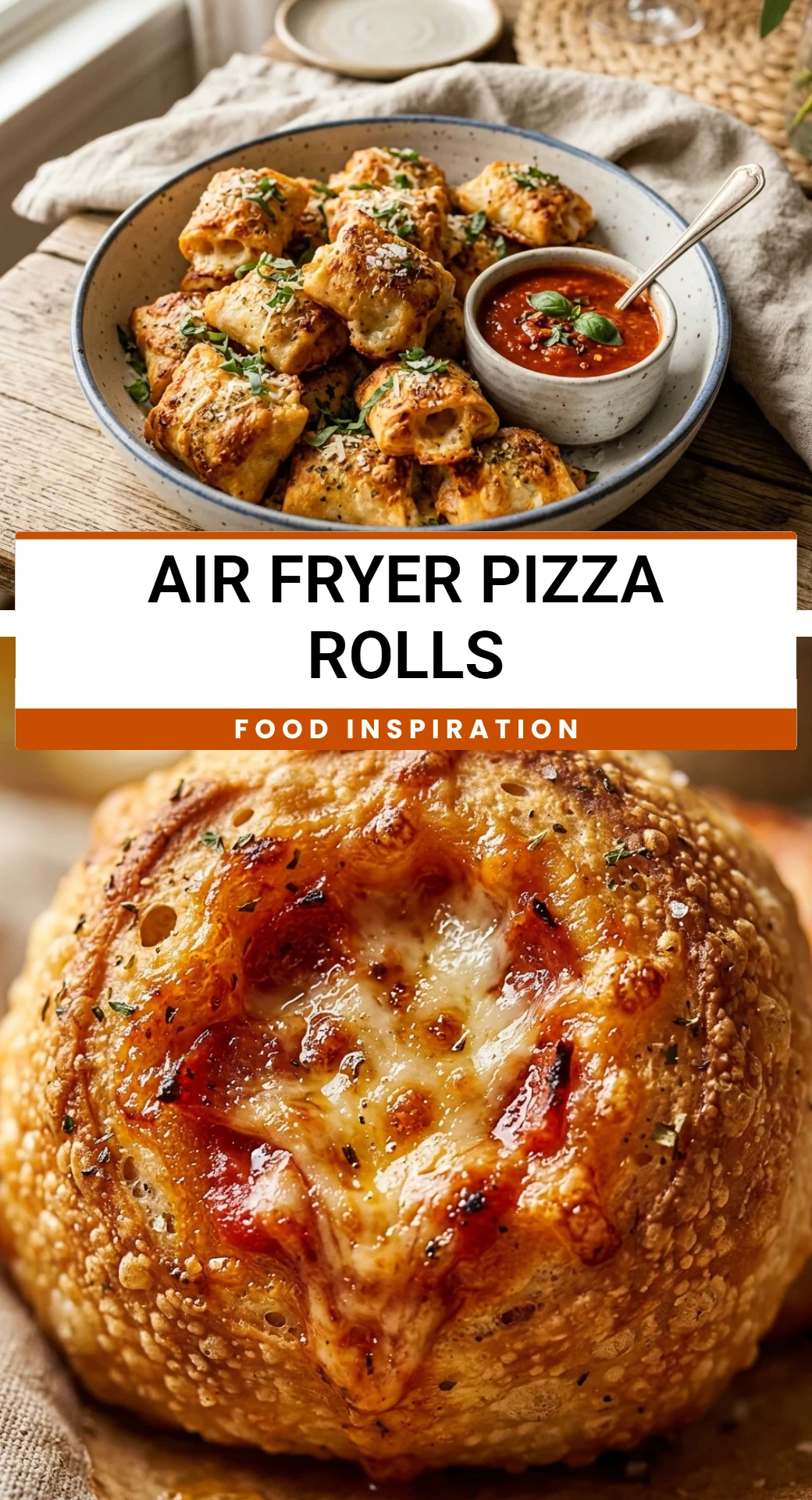 Air Fryer Pizza Rolls