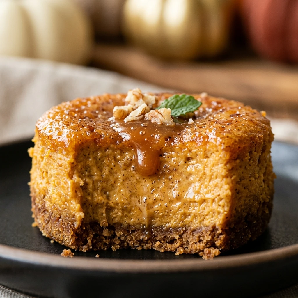 Air Fryer Pumpkin Cheesecake Bites