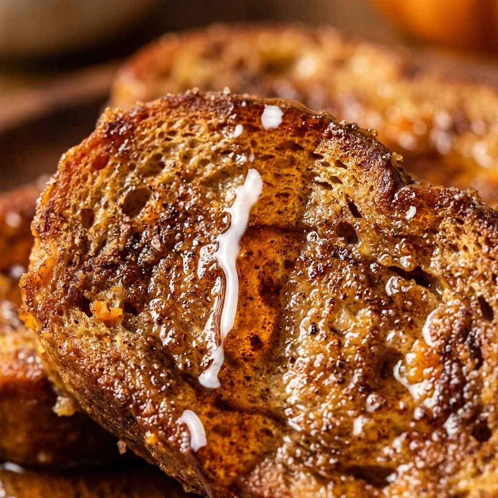 Air Fryer Pumpkin French Toast Fall