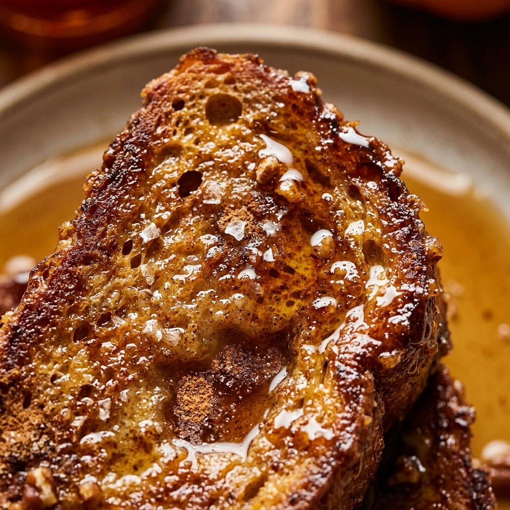 Air Fryer Pumpkin French Toast Fall
