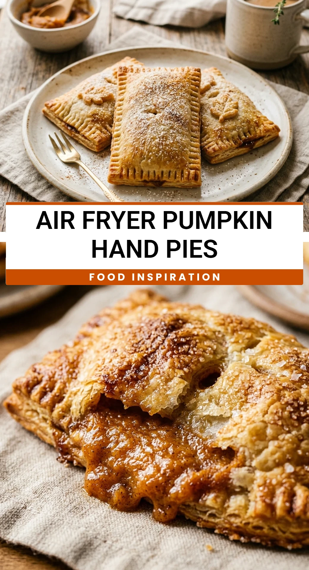 Air Fryer Pumpkin Hand Pies