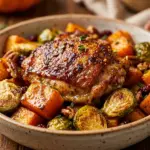 Air Fryer Pumpkin Spice Chicken Dinner