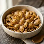 Air Fryer Roasted Pumpkin Seeds