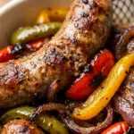 Air Fryer Sausage and Peppers