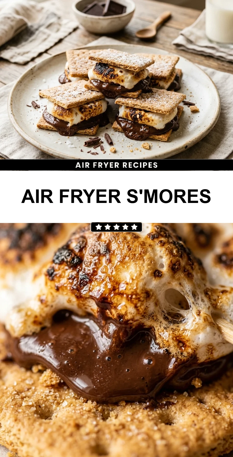 Air Fryer S'mores