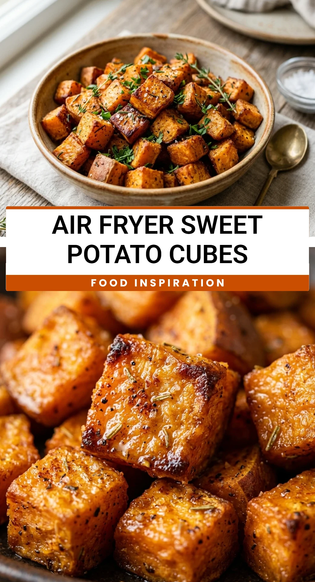 Air Fryer Sweet Potato Cubes