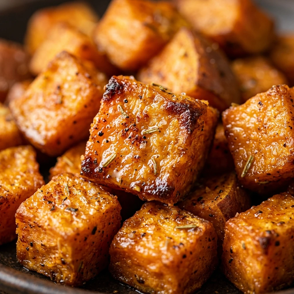 Air Fryer Sweet Potato Cubes