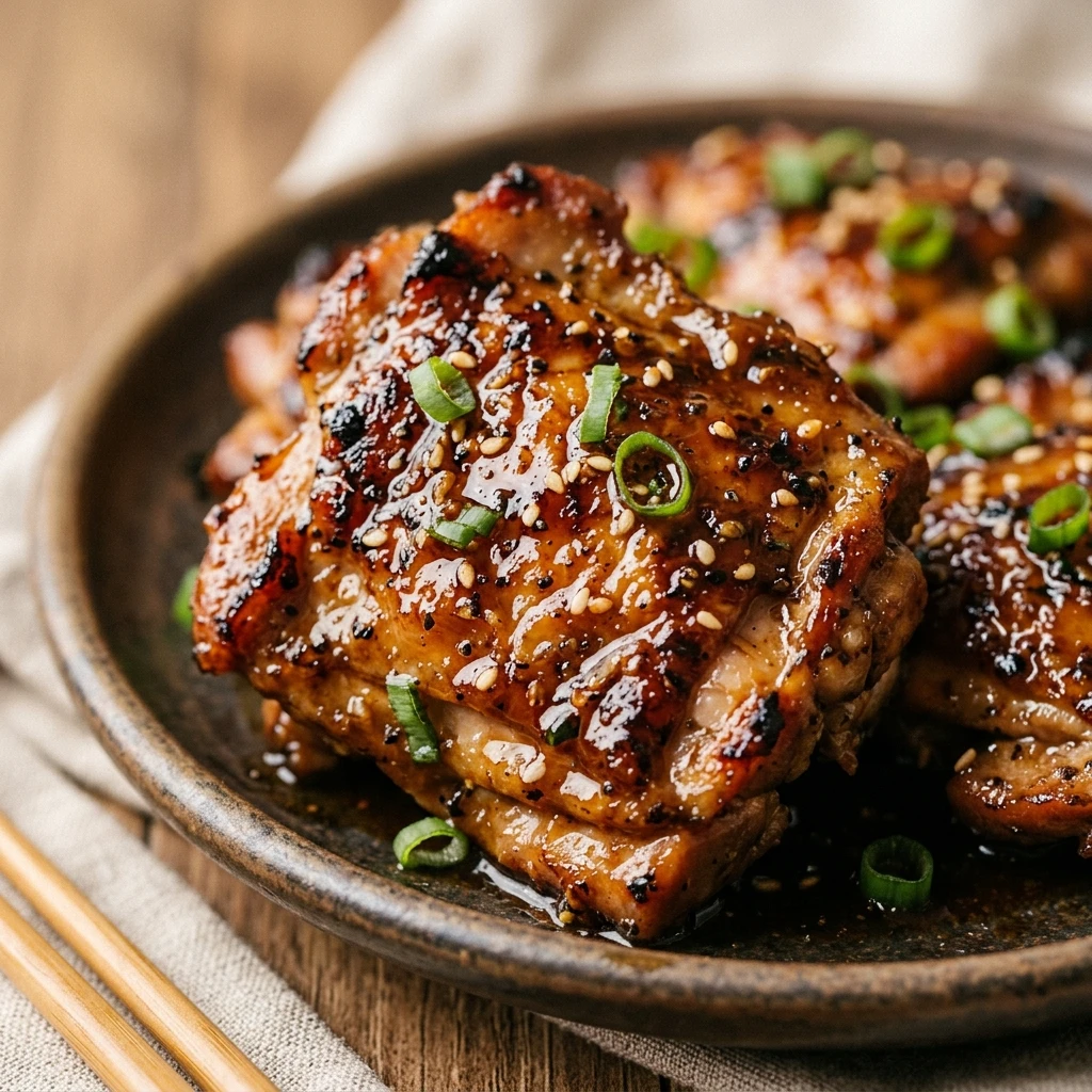 Air Fryer Teriyaki Chicken Thighs