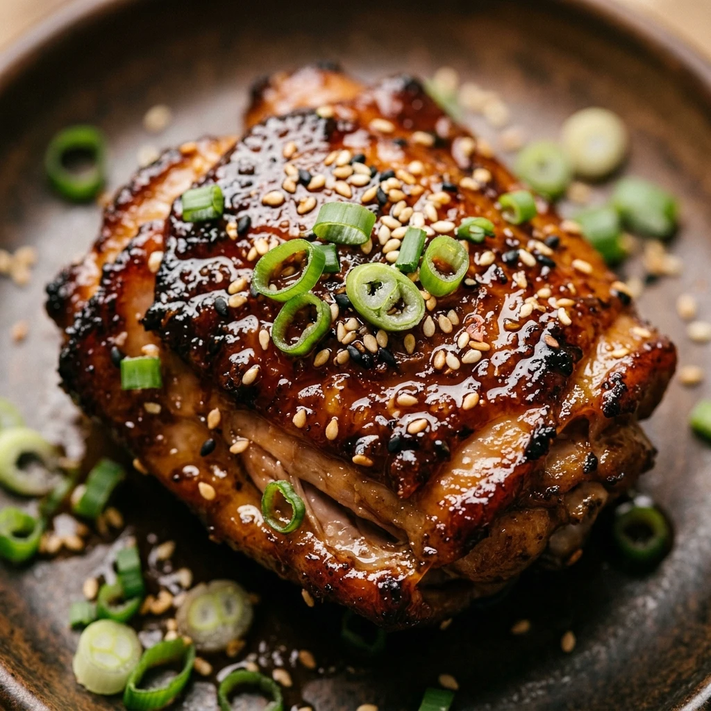 Air Fryer Teriyaki Chicken Thighs