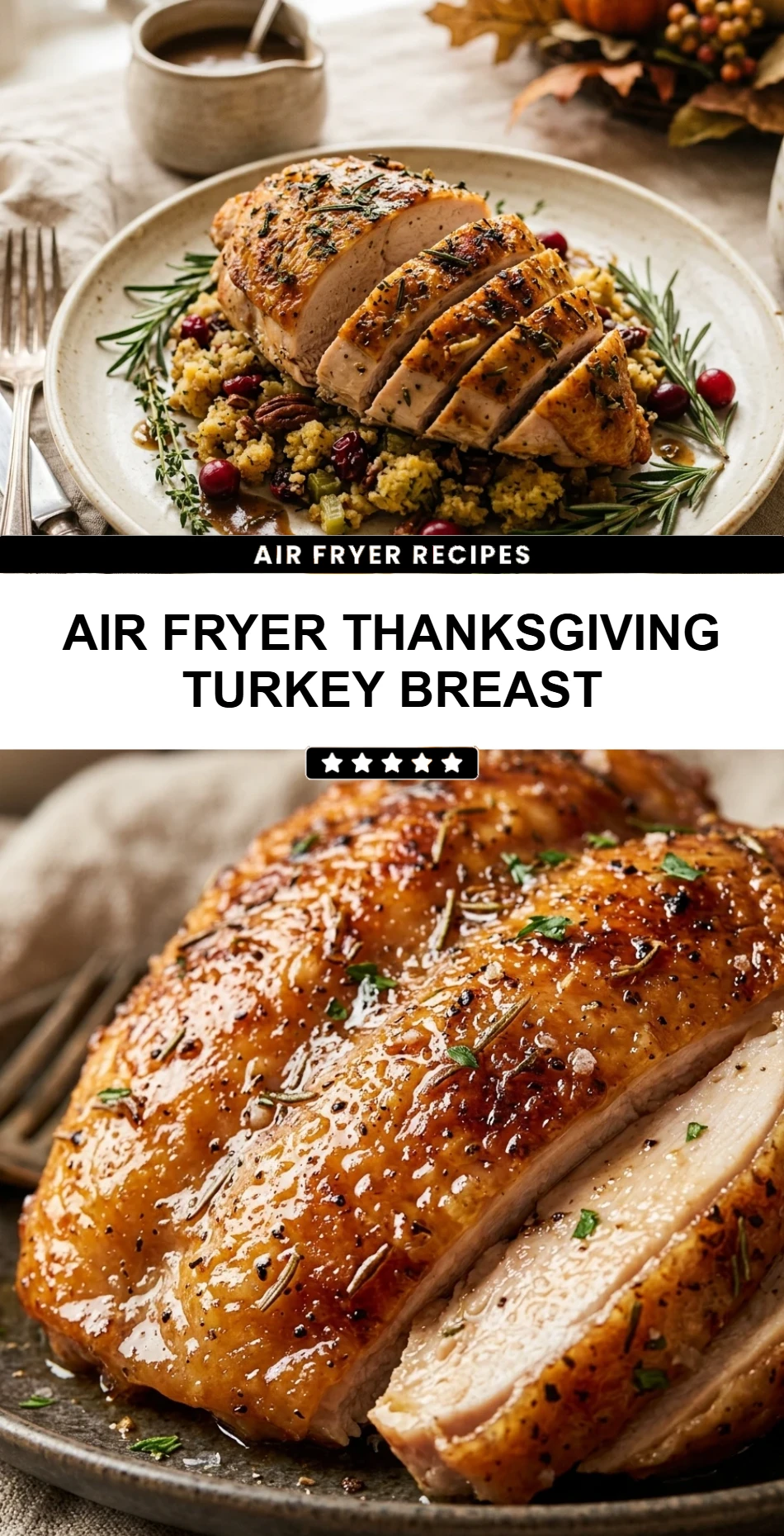 Air Fryer Thanksgiving Turkey Breast