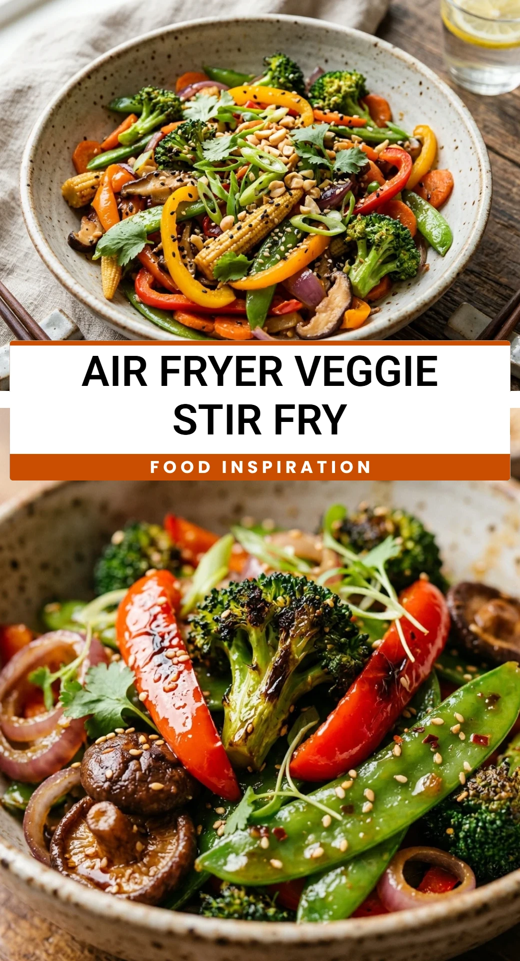Air Fryer Veggie Stir Fry
