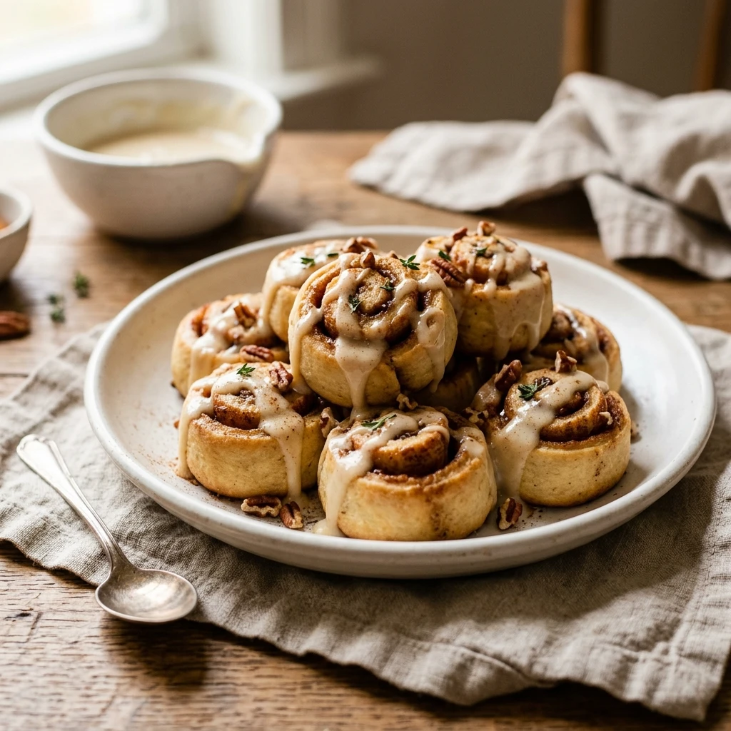 Apple Butter Cinnamon Roll Bites Recipe