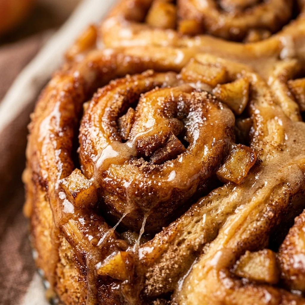 Apple Cider Cinnamon Roll Cake Recipe