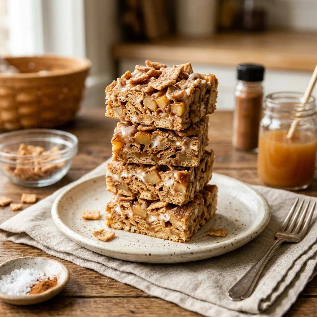 Apple Cider Cinnamon Toast Crunch Bars Recipe