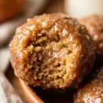 Apple Cider Donut Holes With Cider Glaze
