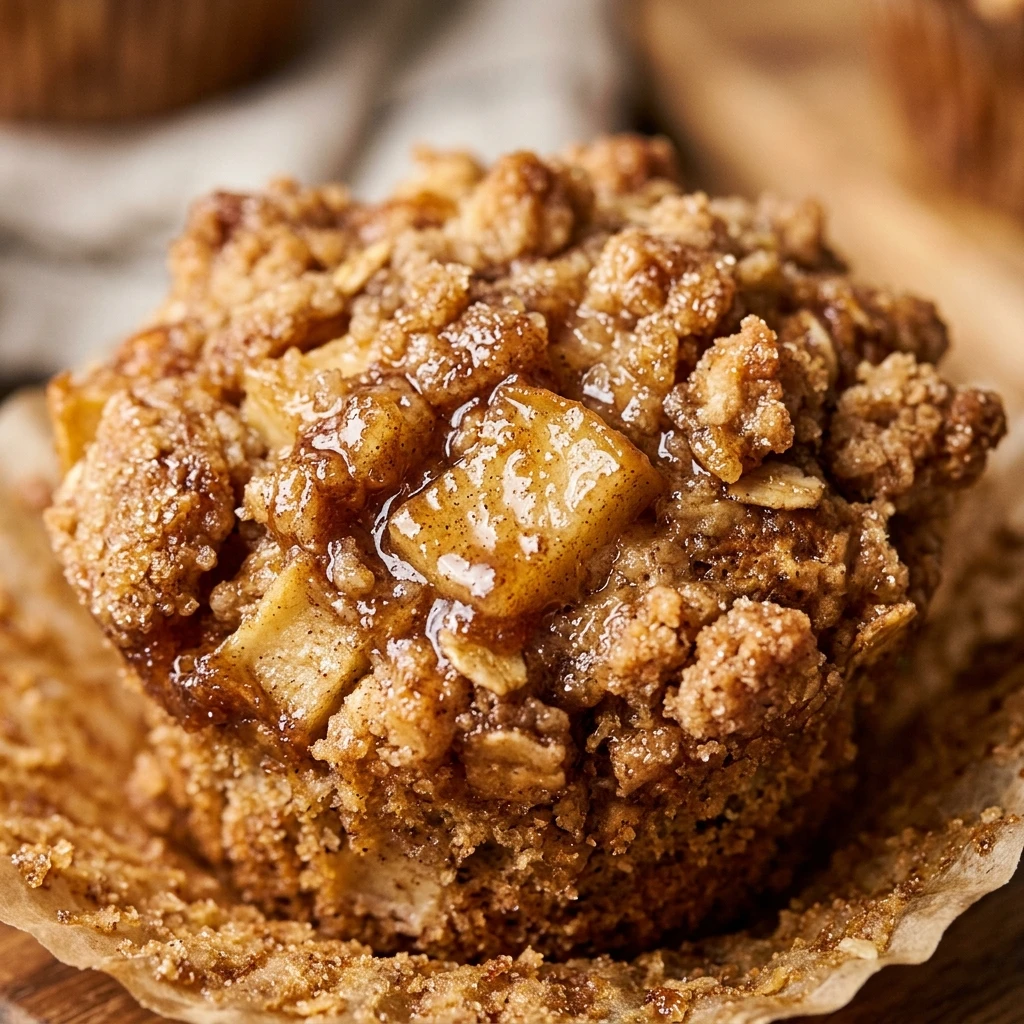 Apple Cinnamon Crumble Muffins Bakery Recipe