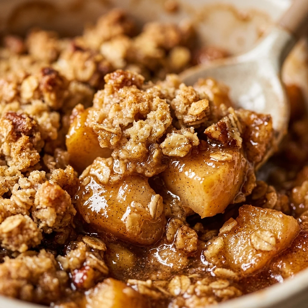 Apple Crumble With Vanilla Protein High Protein