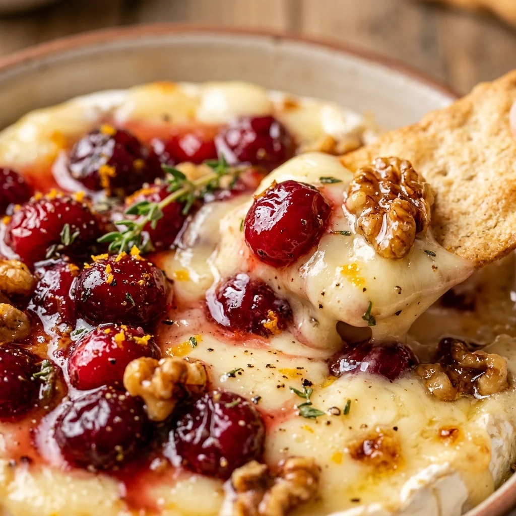 Baked Cranberry Brie Dip