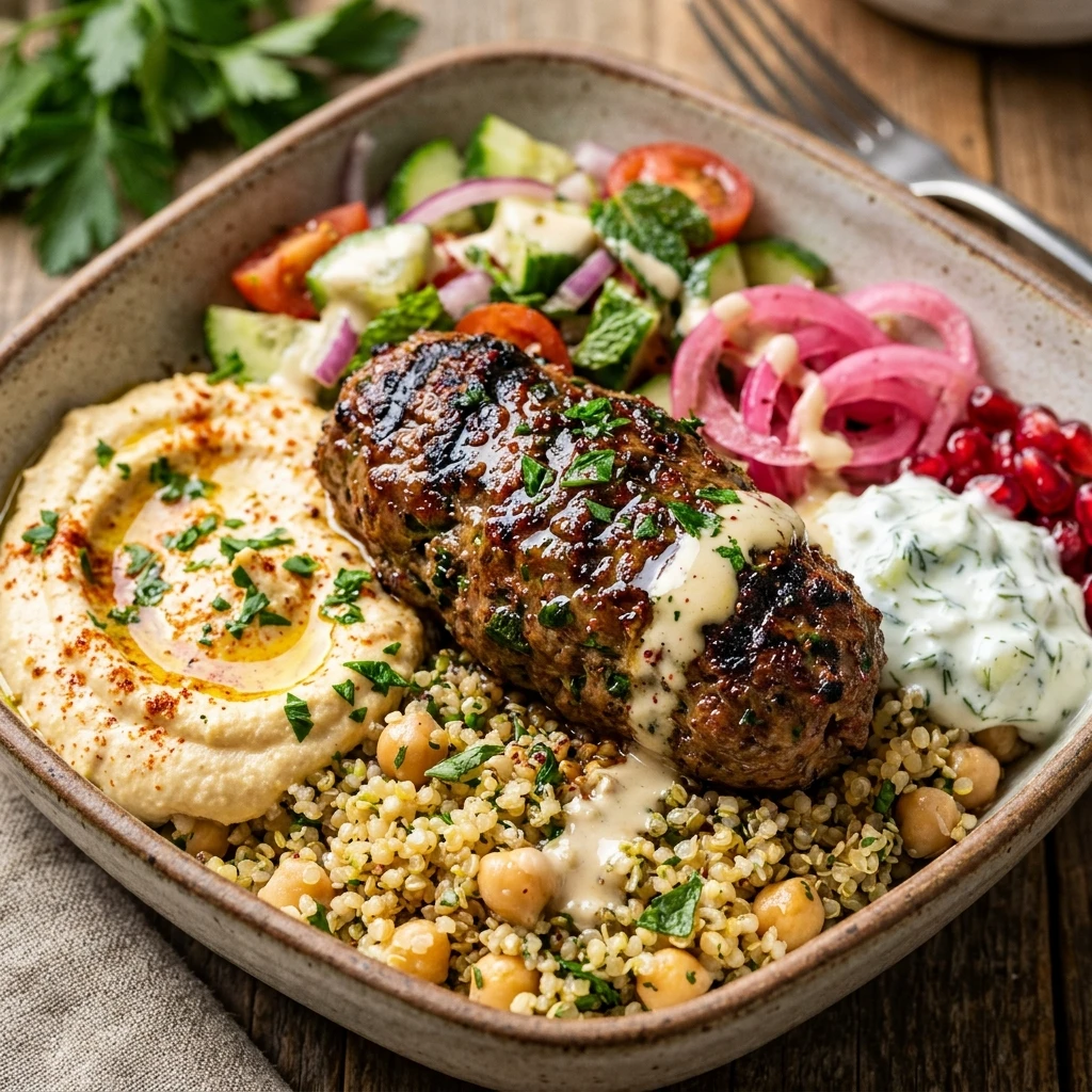 Beef Kofta Protein Bowls