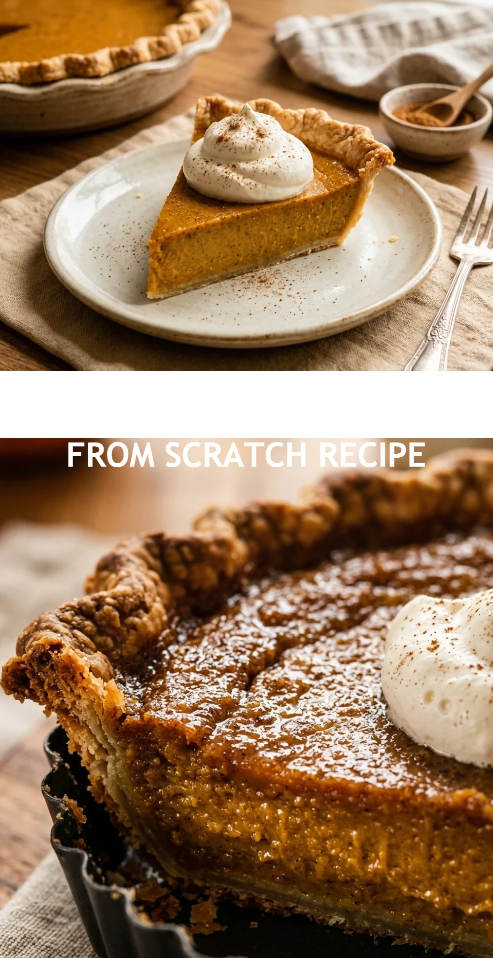 Best Classic Pumpkin Pie From Scratch Recipe