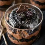 Black Velvet Halloween Trifle Cups Recipe