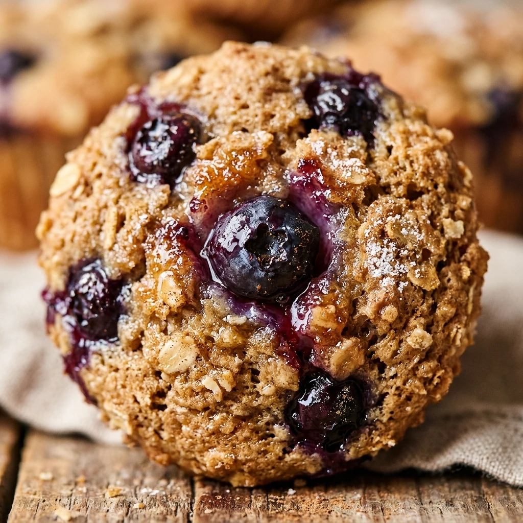 Blueberry Protein Yogurt Muffins