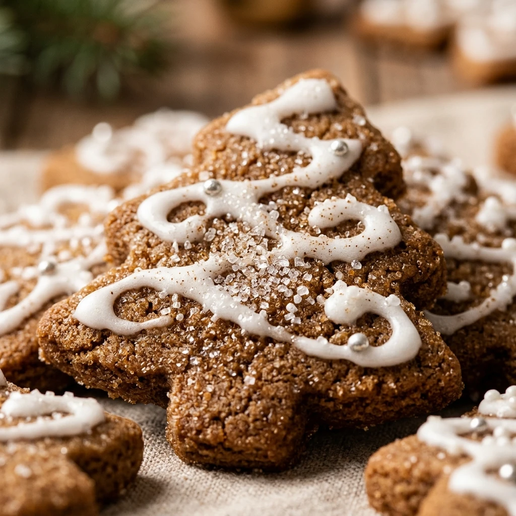 Brown Sugar Cut-Out Christmas Cookies
