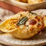 Butternut Squash Stuffed Shells With Sage Butter