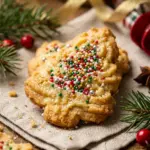 Buttery Christmas Spritz Cookies in Festive Shapes