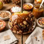 Caramel Apple Bar Party Setup Recipe